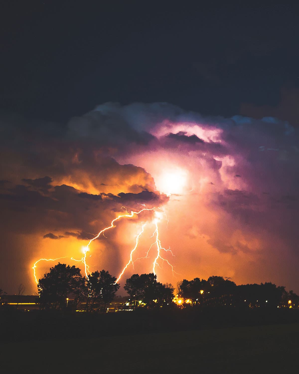 Storm clouds