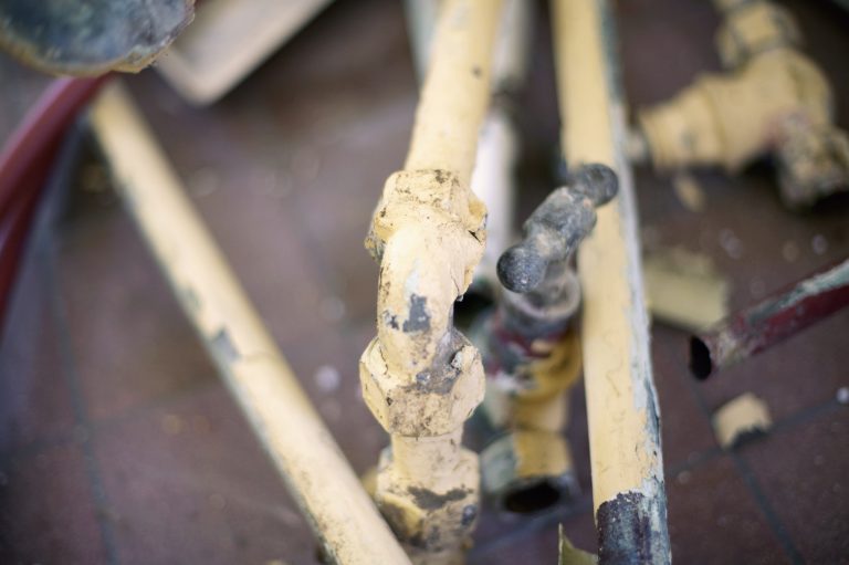 abstract view of pipes with chipped paint 2026 01 11 09 49 01 utc
