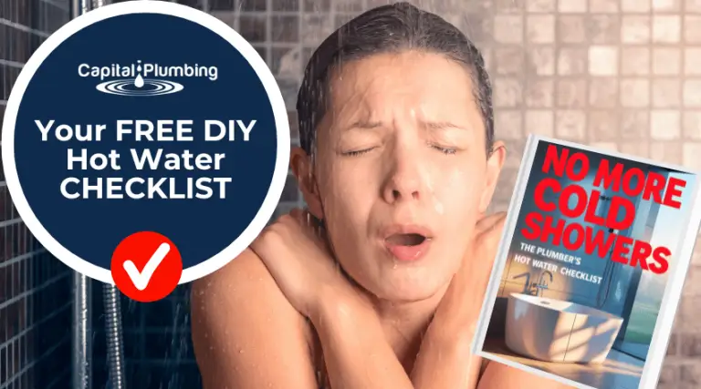 free hot water checklist for property managers, homeowners and builders