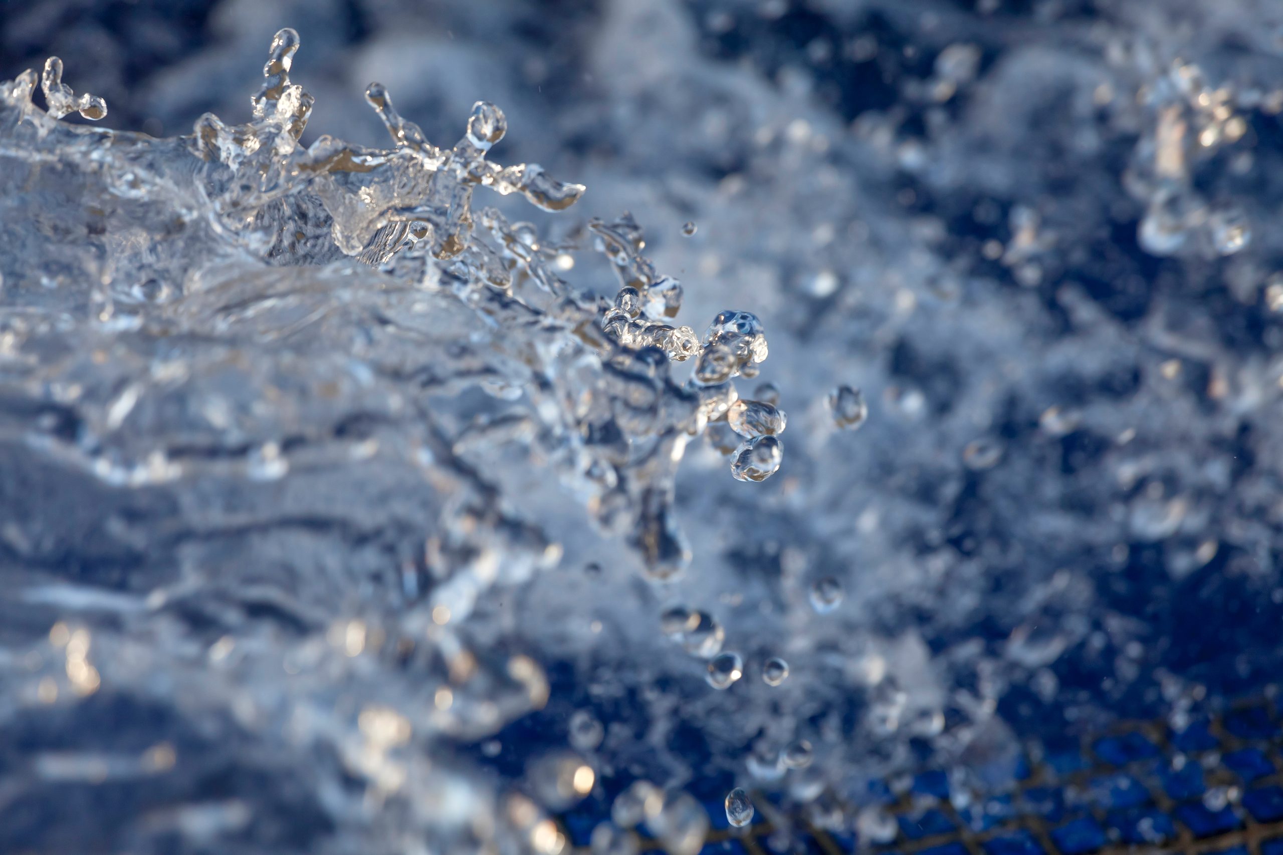 water splashes with blue background in macro 2026 03 19 23 10 30 utc